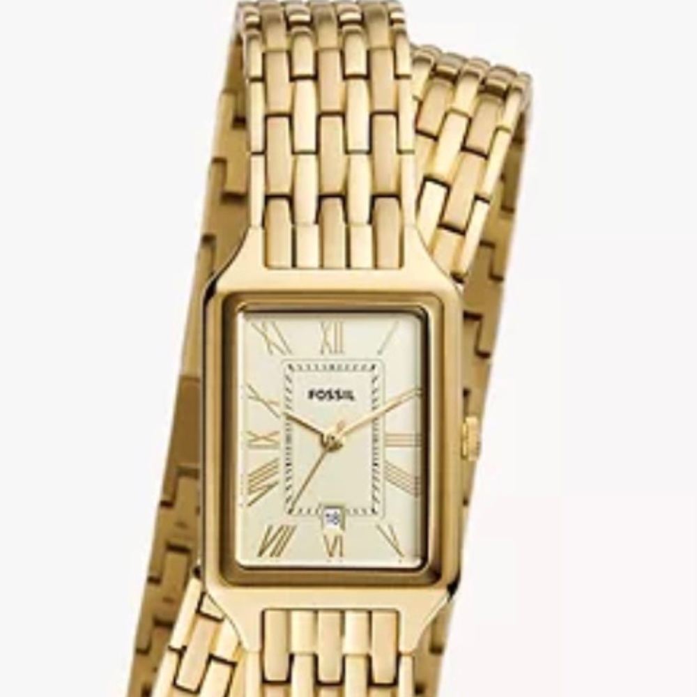 Fossil Raquel link wrap watch